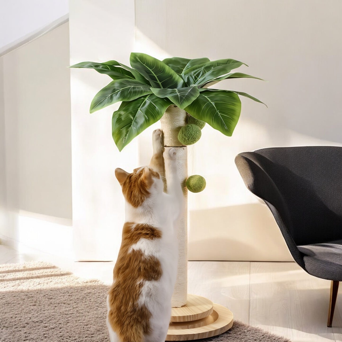 Tropical Tree Scratching Post